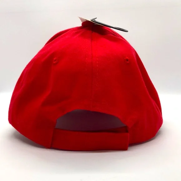 Red ‘Canadian Drinking Cap’ Ball Cap With Bottle Opener - Picture 3 of 6